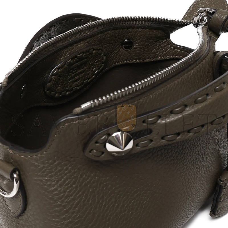 FENDI `BY THE WAY` MINI BOSTON BAG 8BS098ASU2F1F2W (20*12*9cm)
